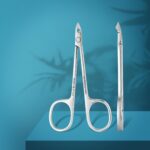 Podology scissors style nippers for cuticle and callus PODO 10 7 mm