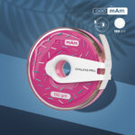 Disposable white abrasive tape papmAm EXPERT 150 grit in a plastic case