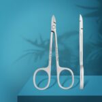 Podology scissors style nippers for cuticle and callus PODO 20 7 mm