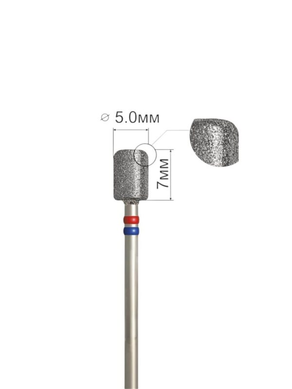Κύλινδρος στρογγυλεμένος twin 5.0mm