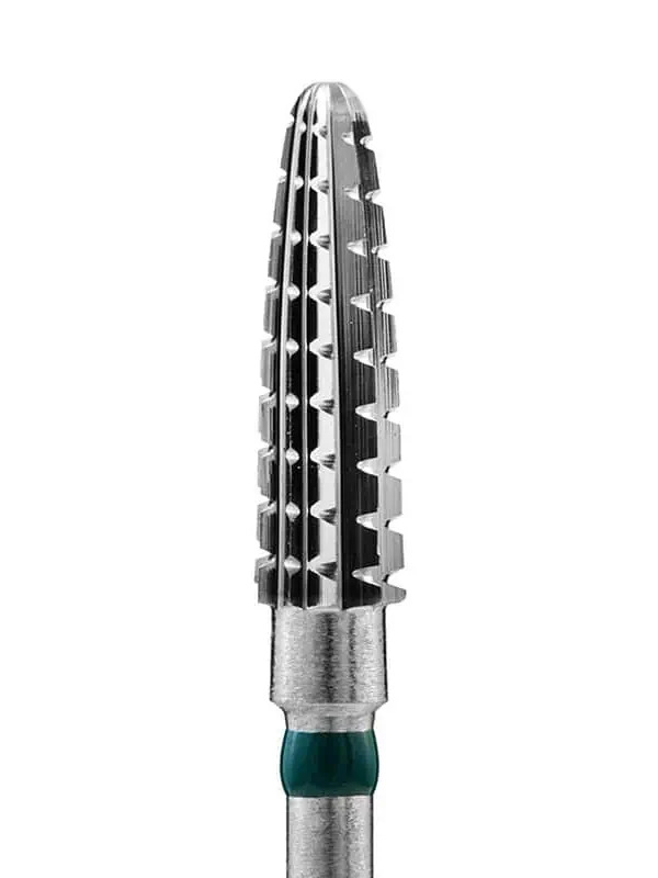 Πράσινη φρέζα καρβιδίου μακρόστενη 4mm 13.5M