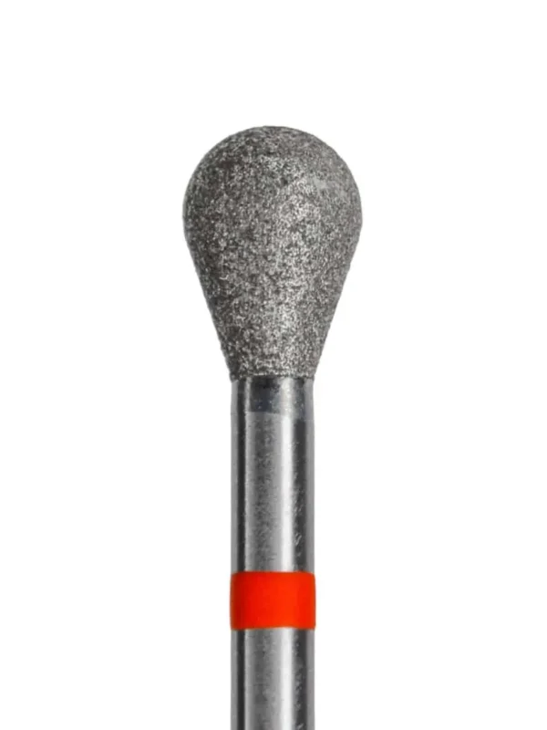 Διαμαντόφρεζα σταγόνα κόκκινη 5.0 mm